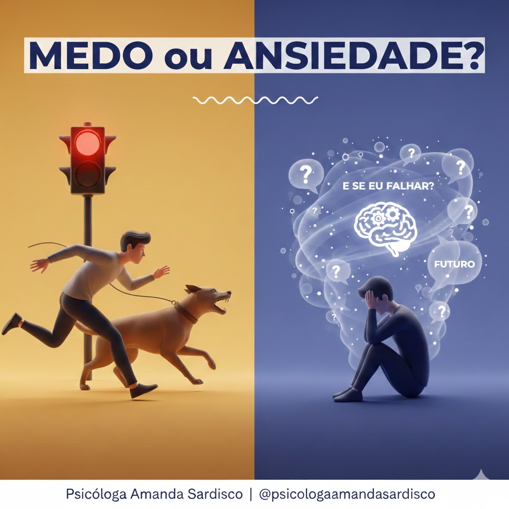 Medo ou Ansiedade? Descubra a diferença e entenda o que seu corpo está dizendo